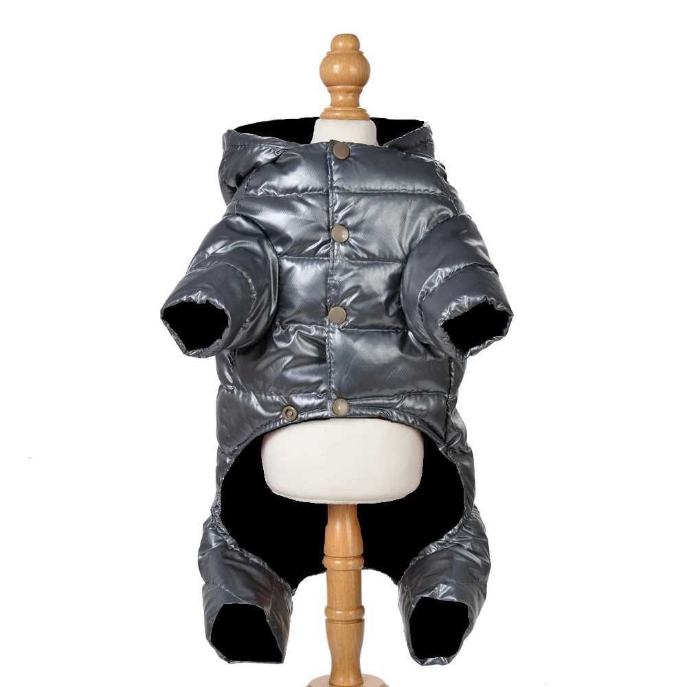 Winter Warm Dog Hooded For Small Medium Dogs Outdoor Windproof Puppy Jumpsuit Waterproof Pets Coat Chihuahua Bulldog Pug OutfitsW251017