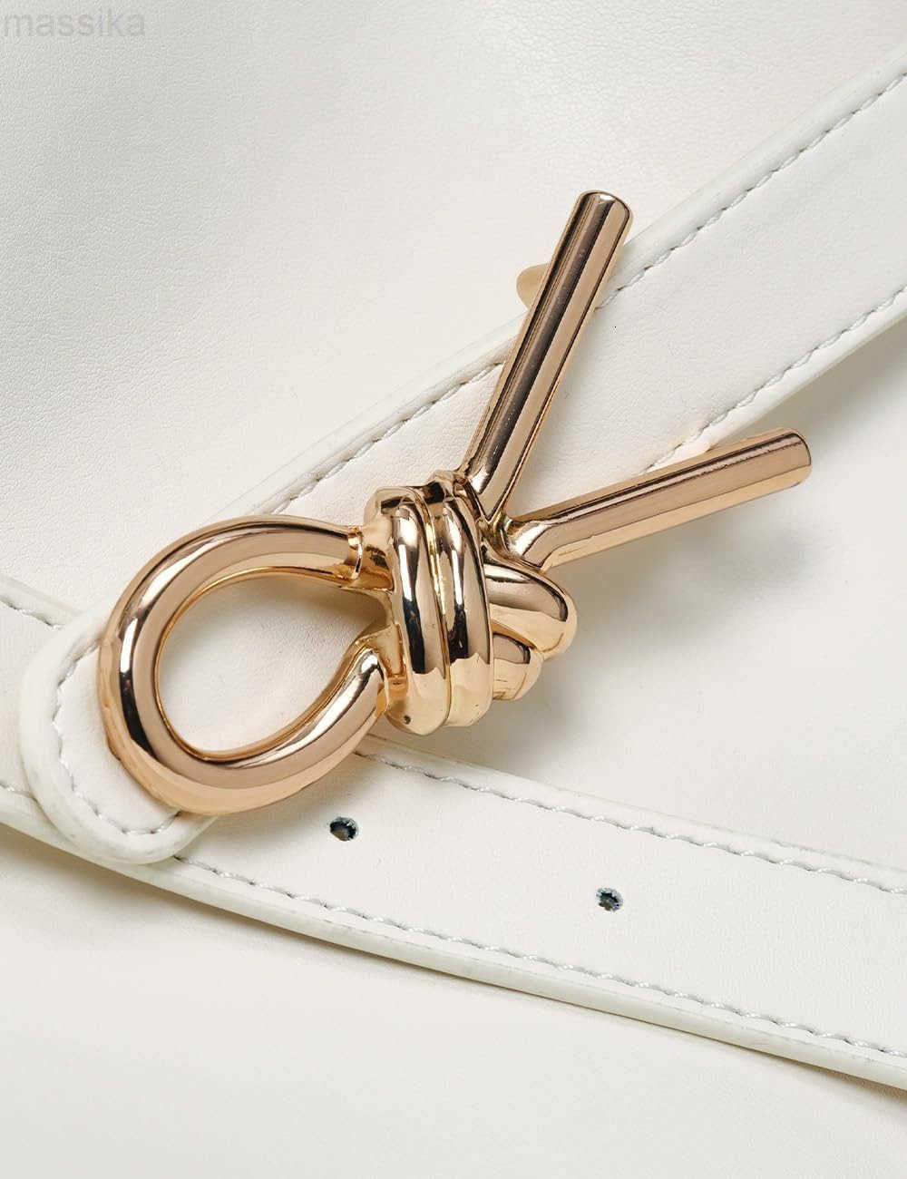 Hobo Bag for Women Soft Shoudler Handbags Slouchy Purses with Belted Detailing M251017