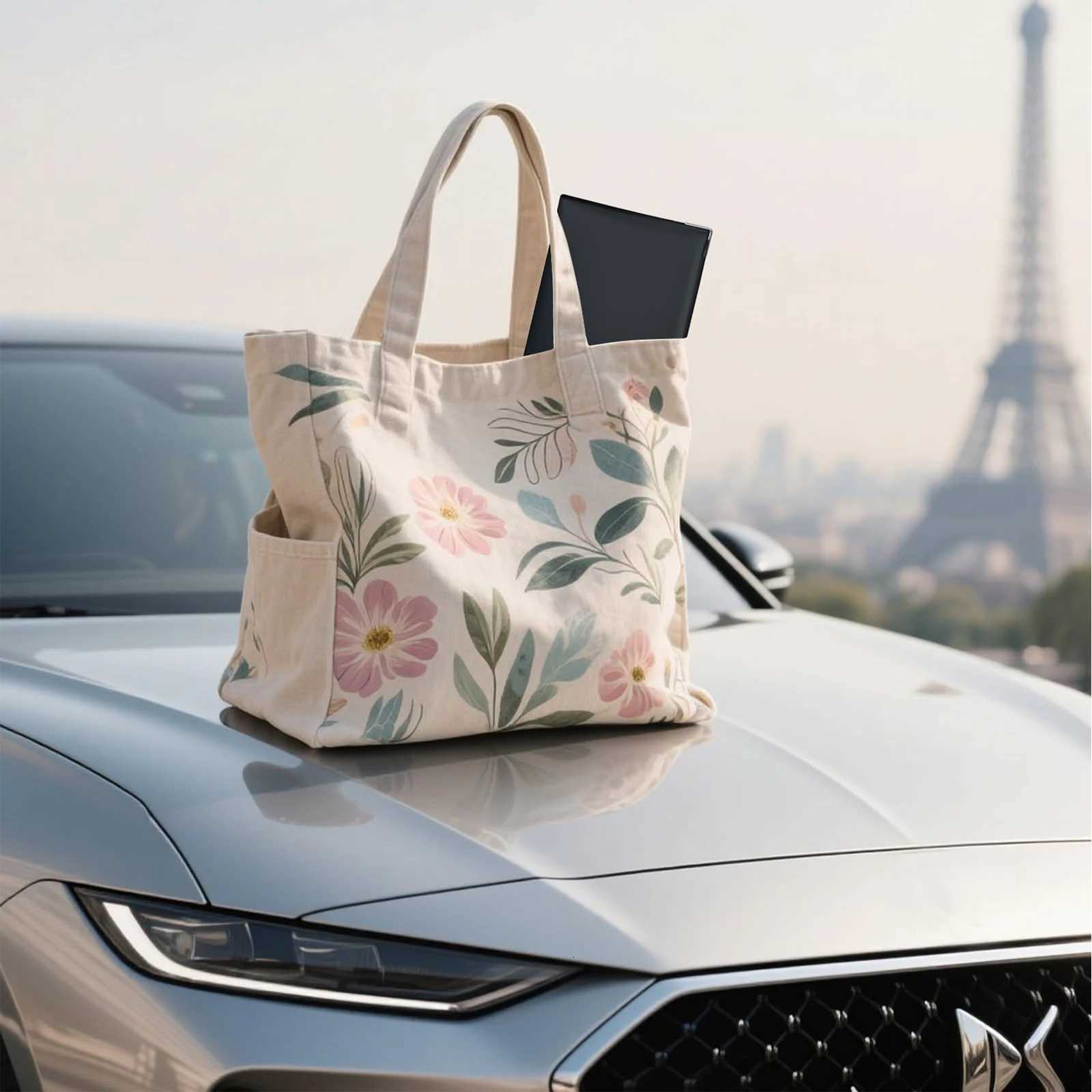 12pcs 4fold grey card holder in imitation leather Vehicle document insurance licence holder Elegant compact and durableW251017