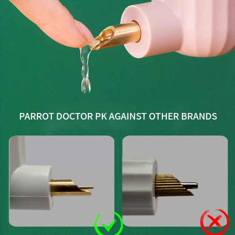 Parrot Doctor Bird Water Dispenser Bird Drinking Water Large, Medium, and Small Parrots Colliding Needle Water Bottle No Change Automatic Water Dispen