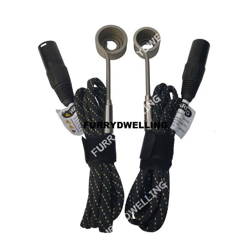 Wholesale 110V/220V 20/25Mm Axial Heating Coil With 5 Pin XLR Male Plug And K Dwe74 Type Thermocouple For E Nail Electric Digital PID Controller