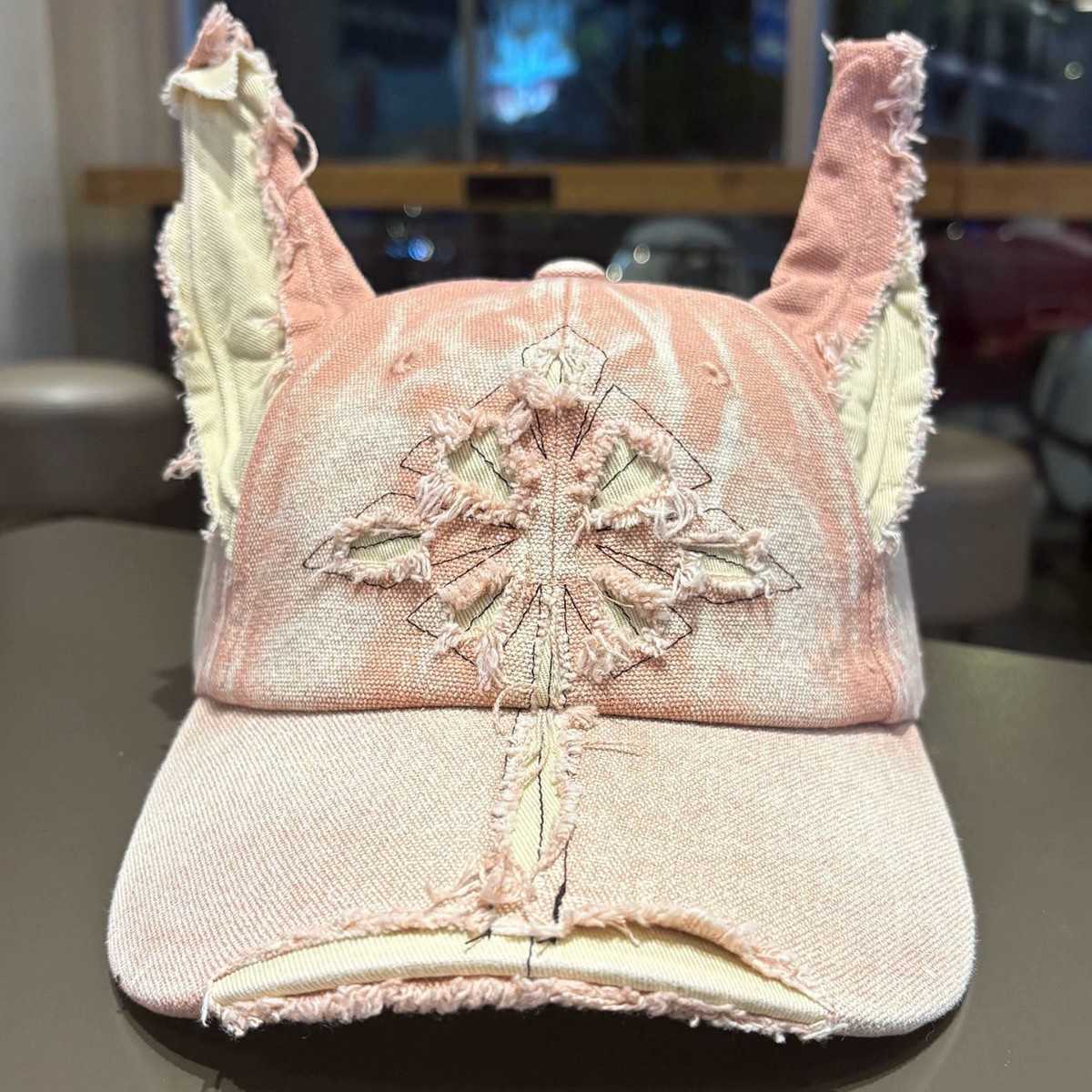 American Style HighEnd Doberman Hat Denim Vintage Baseball Cap Niche Personality Duckbill Cap Unisex W251017