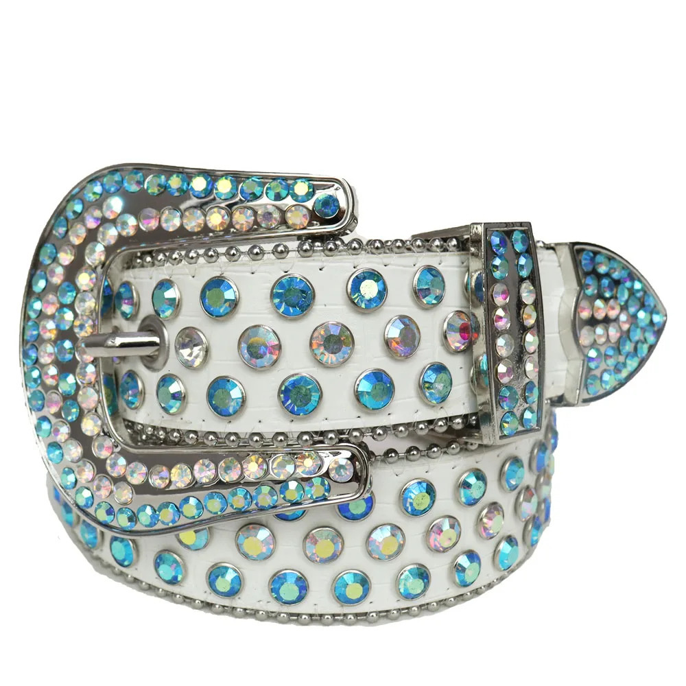 Sparkle Belts Unisex Womens Men Plus Size Rhinestone Belt Y2k bb Belt Crystal pu Belt For Belt For Man Pants Jeans 251010