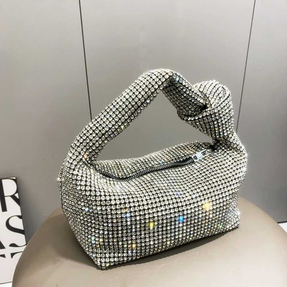 Rhinestones Evening bag silver Crystal Bags for Women Purses and Handbags Luxury Designer banquet bag Z251017