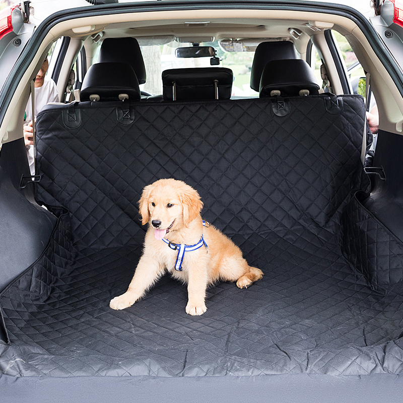 Pet car dog mat, trunk dog anti dirty seat cushion car universal waterproof mat medium and large dog isolation mat