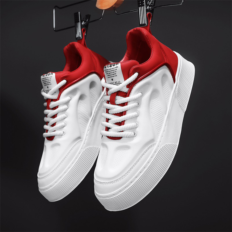 Spring Autumn designer shoes Low-top skate sneakers Casual Stylish black red green mens shoes Versatile Durable Unisex slip-resistant trainers size 39