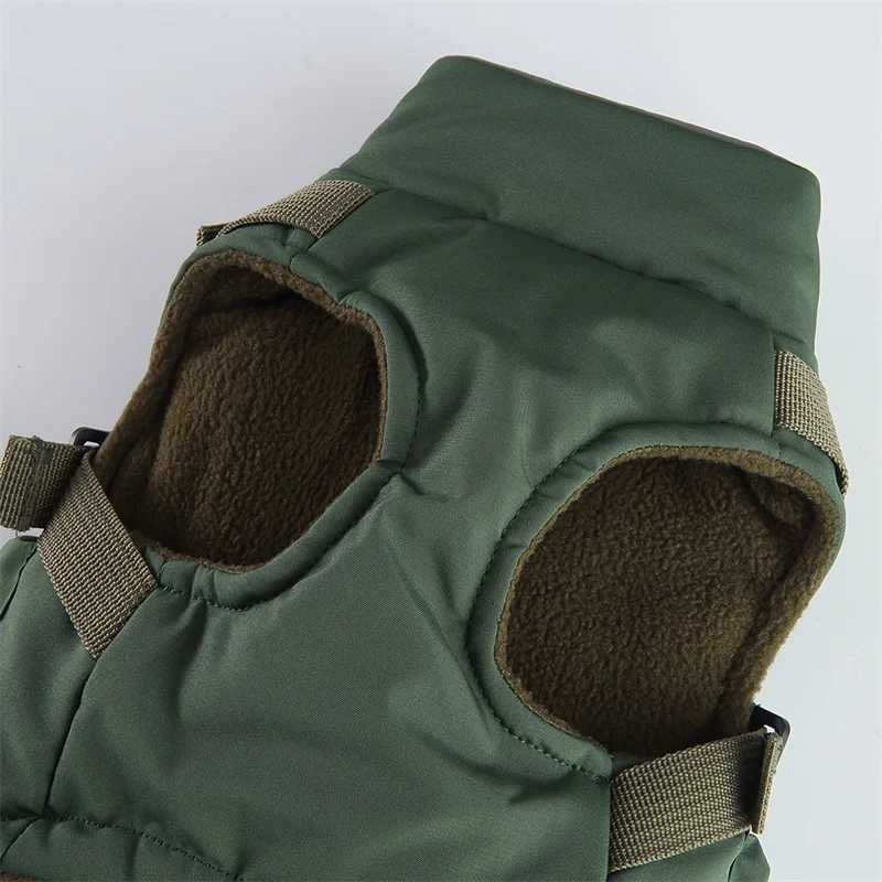 Waterproof Cat Dog Jacket with Harness Warm Fleece Pet Coat for Small Dogs Cats Chihuahua Dachshund Winter Puppy Kitten ClothingW251017