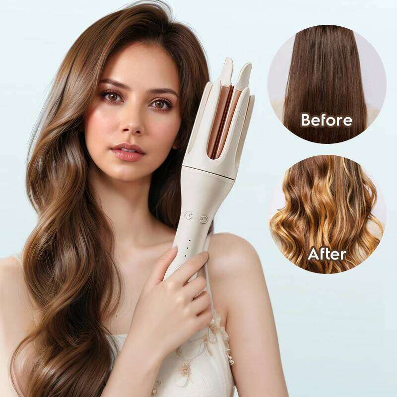 XUMTOM Automatic Curling Iron 32 mm Big Roll Anion Ceramic Hair Curler 4-Speed Adjustable Fast Heating Fashion Styling Tools