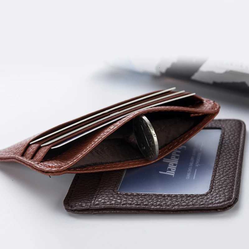 Ultra Slim Front Pocket Wallet Mens Women Wallet With Card Slots Travel Credit Card Holder Wallet Money ClipW251017