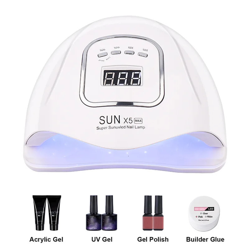 120W Nail Dryer 45 LEDs Professional Nail Sensor Lamp UV Lamp Fast Curing LED Dryng All Gel Nail Polish Intelligent Salon Tool 251014