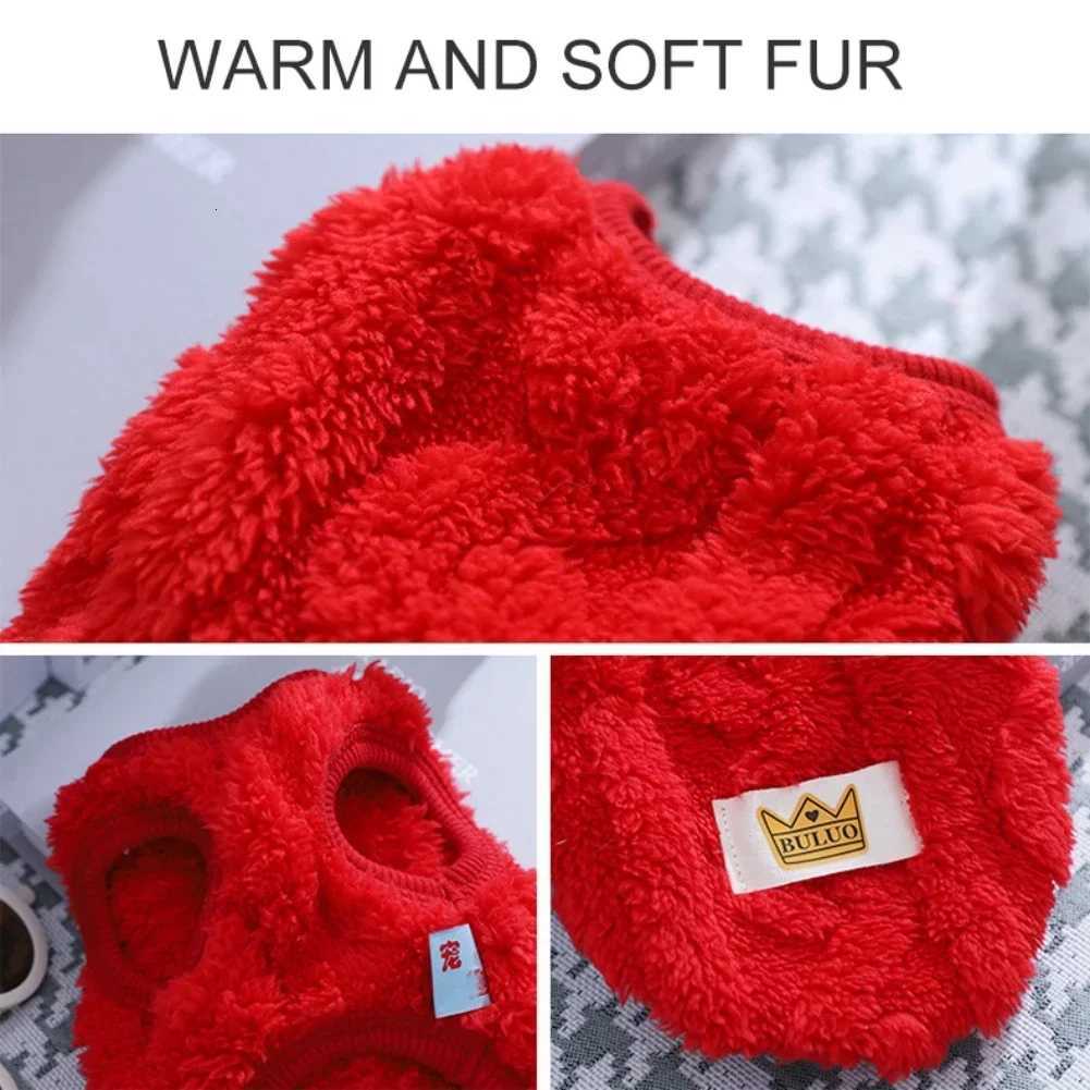 Winter Dog Sweater Warm Plush Puppy Dog Sweaters for Small Medium Dogs Cats Chihuahua Teddy Dog Cat Clothing Pet CostumeW251017