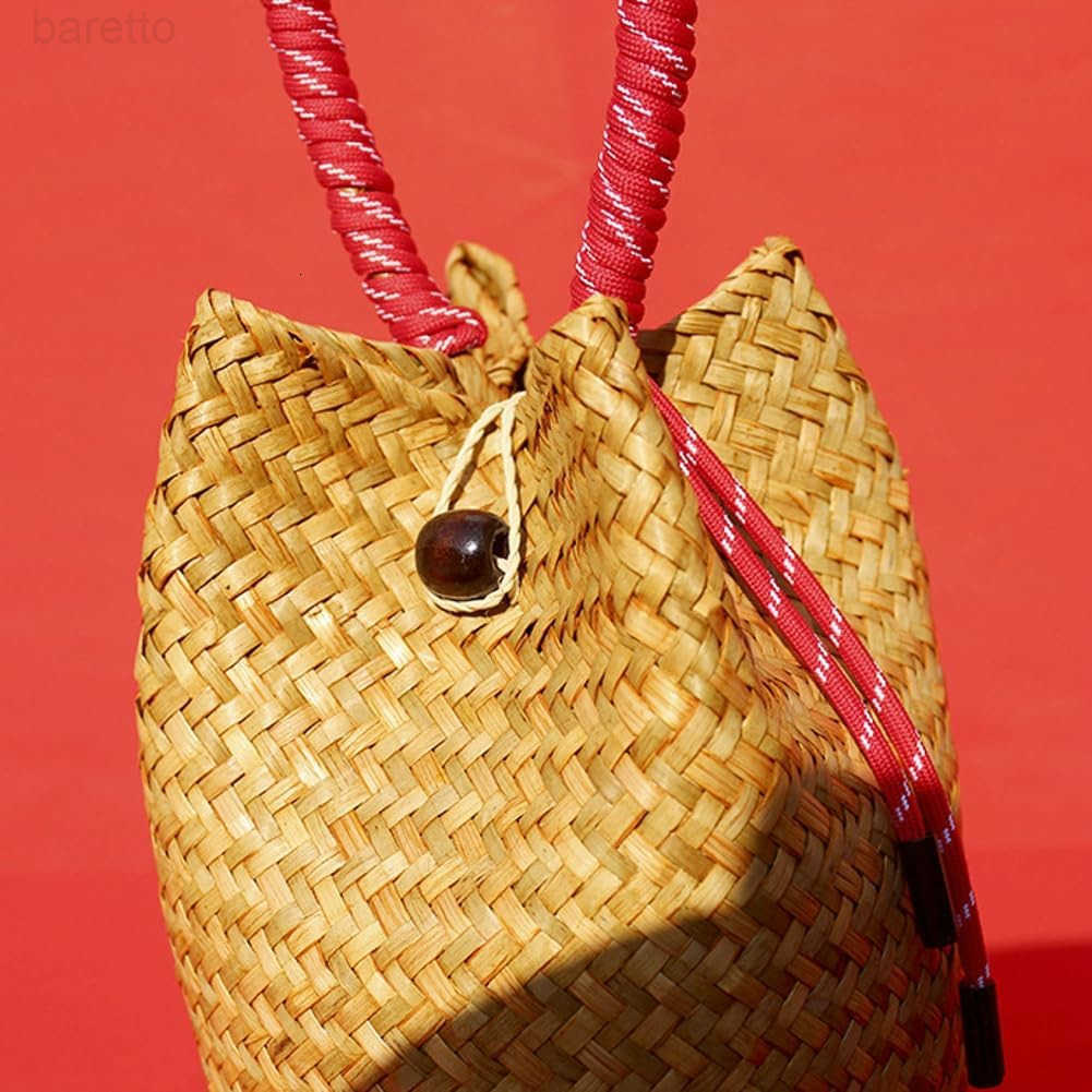 Clutch Purse for Women 2025 Trendy Handbag Soft Handle Beach Evening Bag Wallet Bamboo Bucket Bag Party Prom Z251017