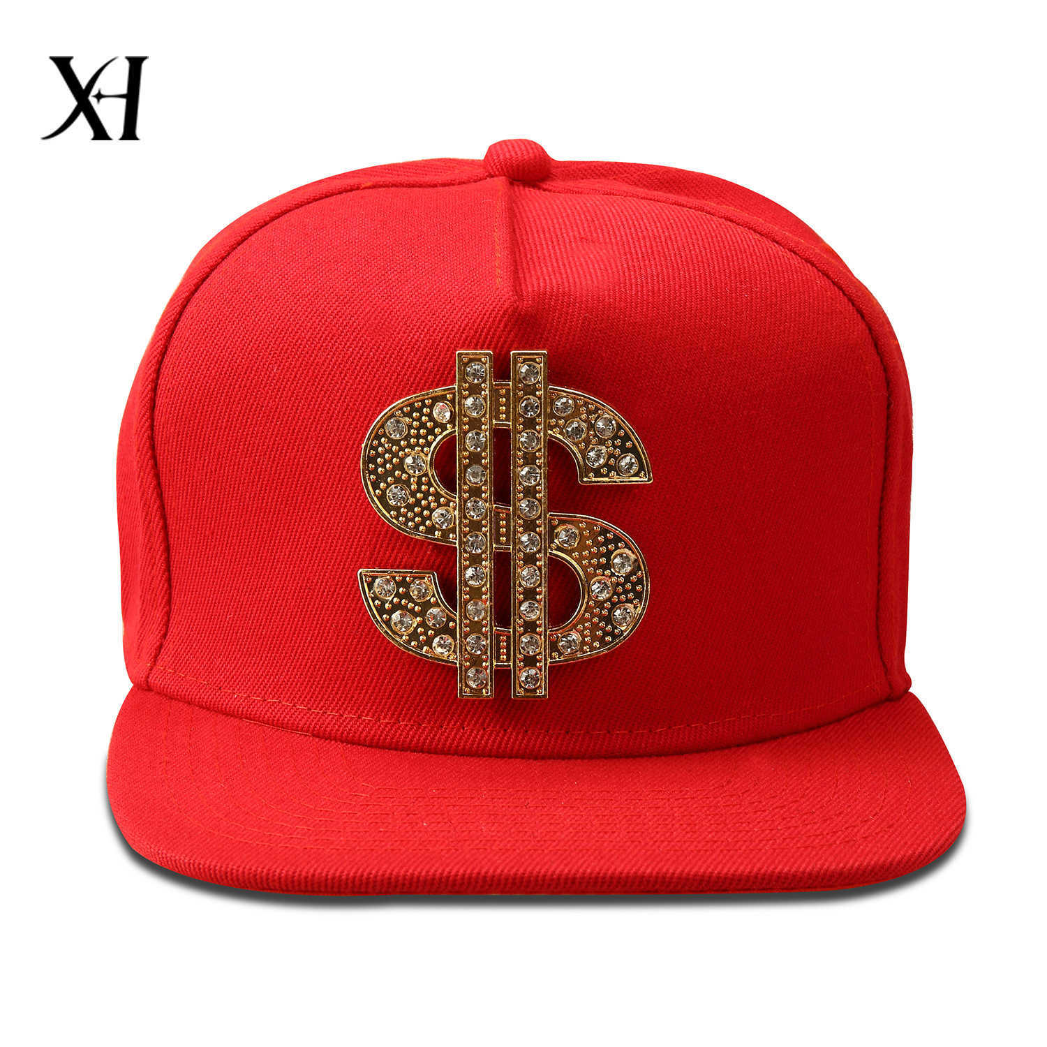 Trendy Baseball Cap with Exaggerated Dollar Sign HipHop Street Culture Accessories Design W251017