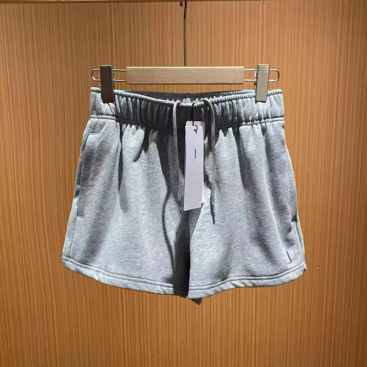 AN62 Women Sports Yoga Shorts 3 Ponit Outfits High Waist Softs Sportswear Breathable With Pocket Fitness Wear Short Pants Girls Running Gym