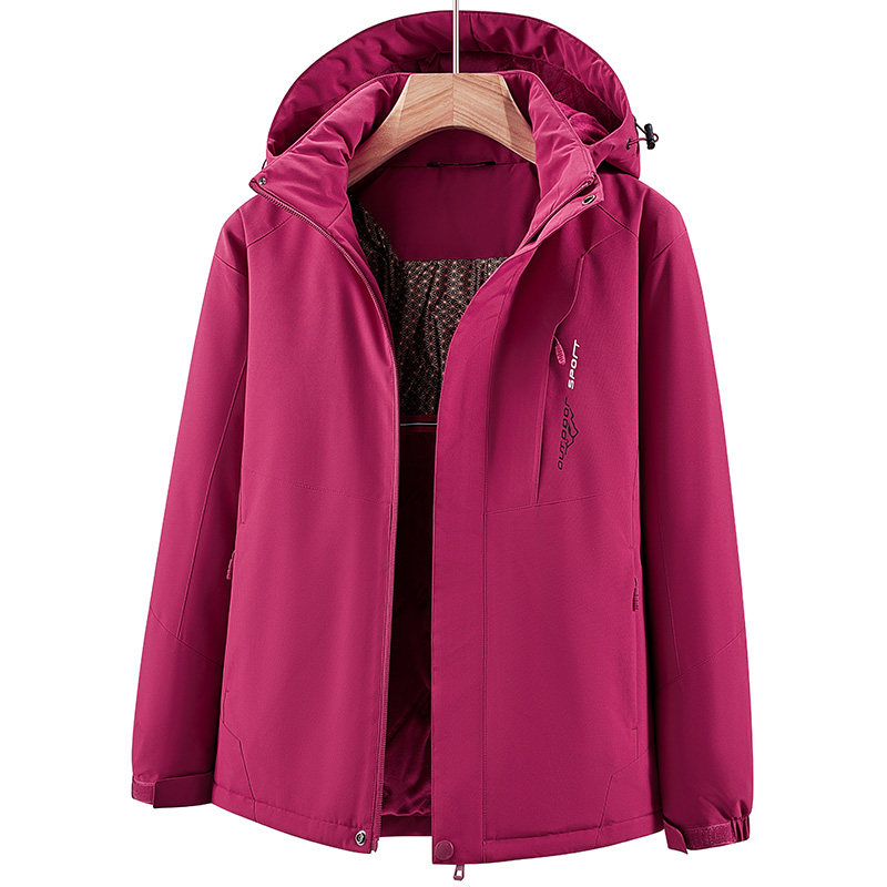 Autumn/Winter Thickened Outdoor Jacket: Stay Warm in Wind and Rain