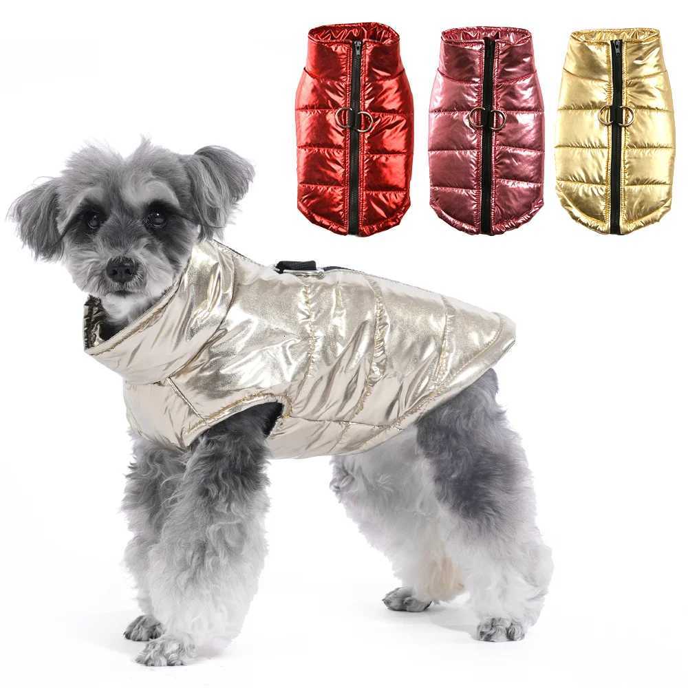 Warm Dog Clothes For Winter Outdoor Waterproof Pet Vest Coat For Small Medium Dogs High Neck Pets Jacket Chihuahua Bulldog ParkaW251017