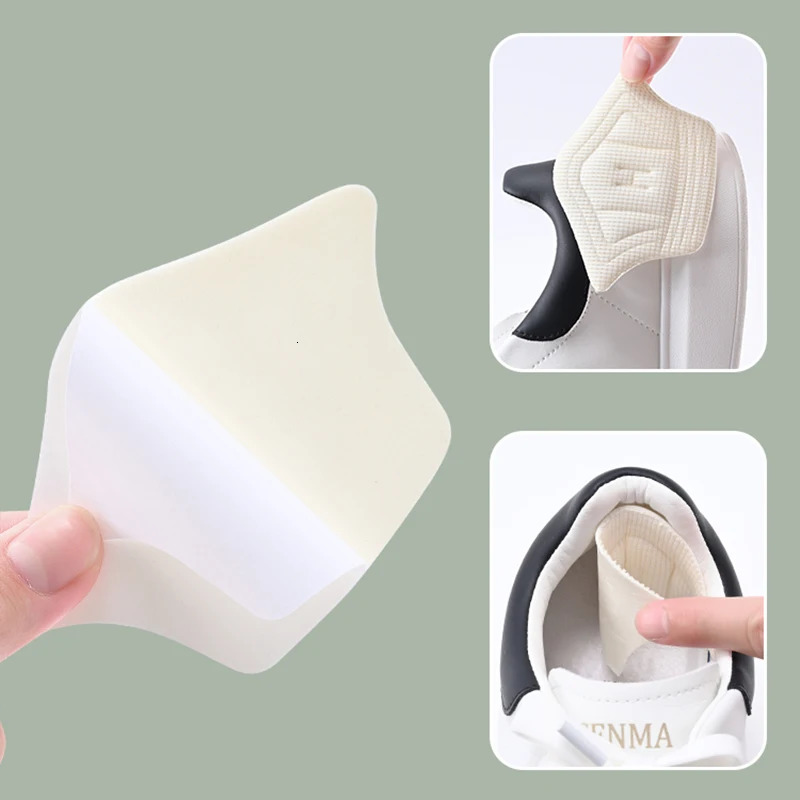 3pair6pcs Insoles Patch Heel Pads for Sport Shoes Back Sticker Adjustable Size Antiwear Feet Pad Cushion Insert Insole 251011