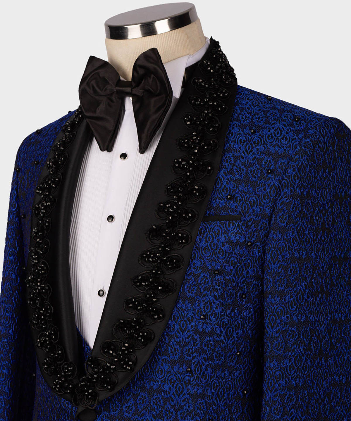 Classic Jacquard Wedding Men's Suit New Gentleman Tailor-Made Groom 2-Pieces Coat Vest Formal Occasions Singer Size Customized