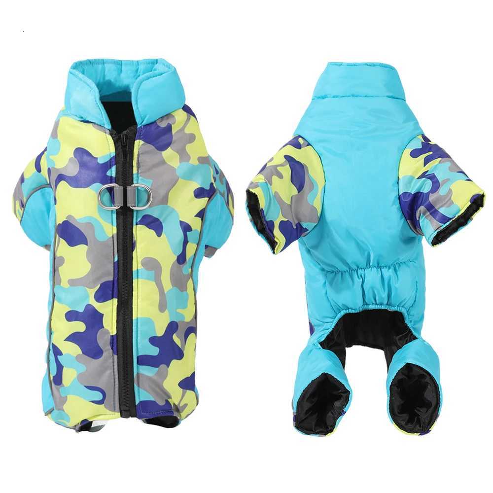 Winter Reflective Dog Clothes Jumpsuit For Small Medium Dogs Waterproof Warm Puppy Jacket Overalls Chihuahua Pet Onesie OutfitsW251017