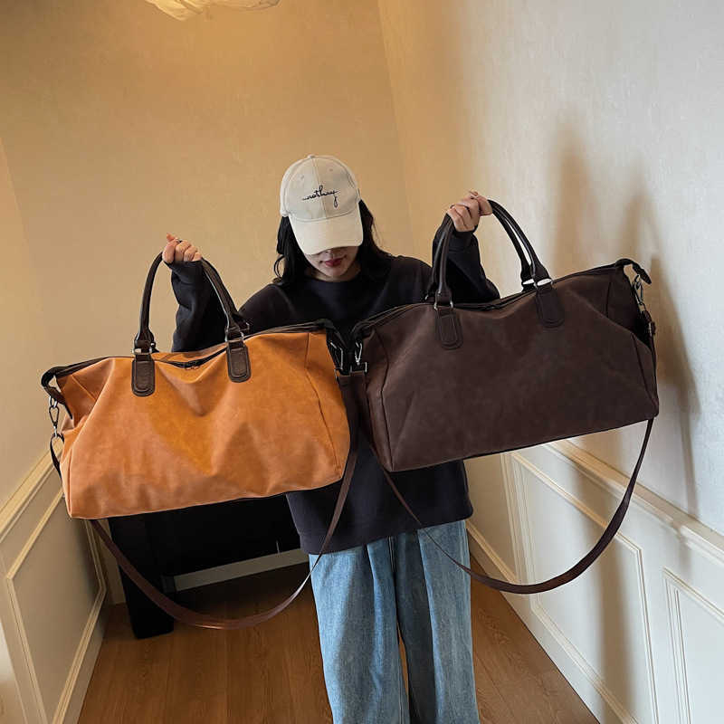 Hot-selling Outdoor Sports Fitness Bag Crossbody Trendy Short-distance Commuting Luggage Bag Large-capacity Travel Bag