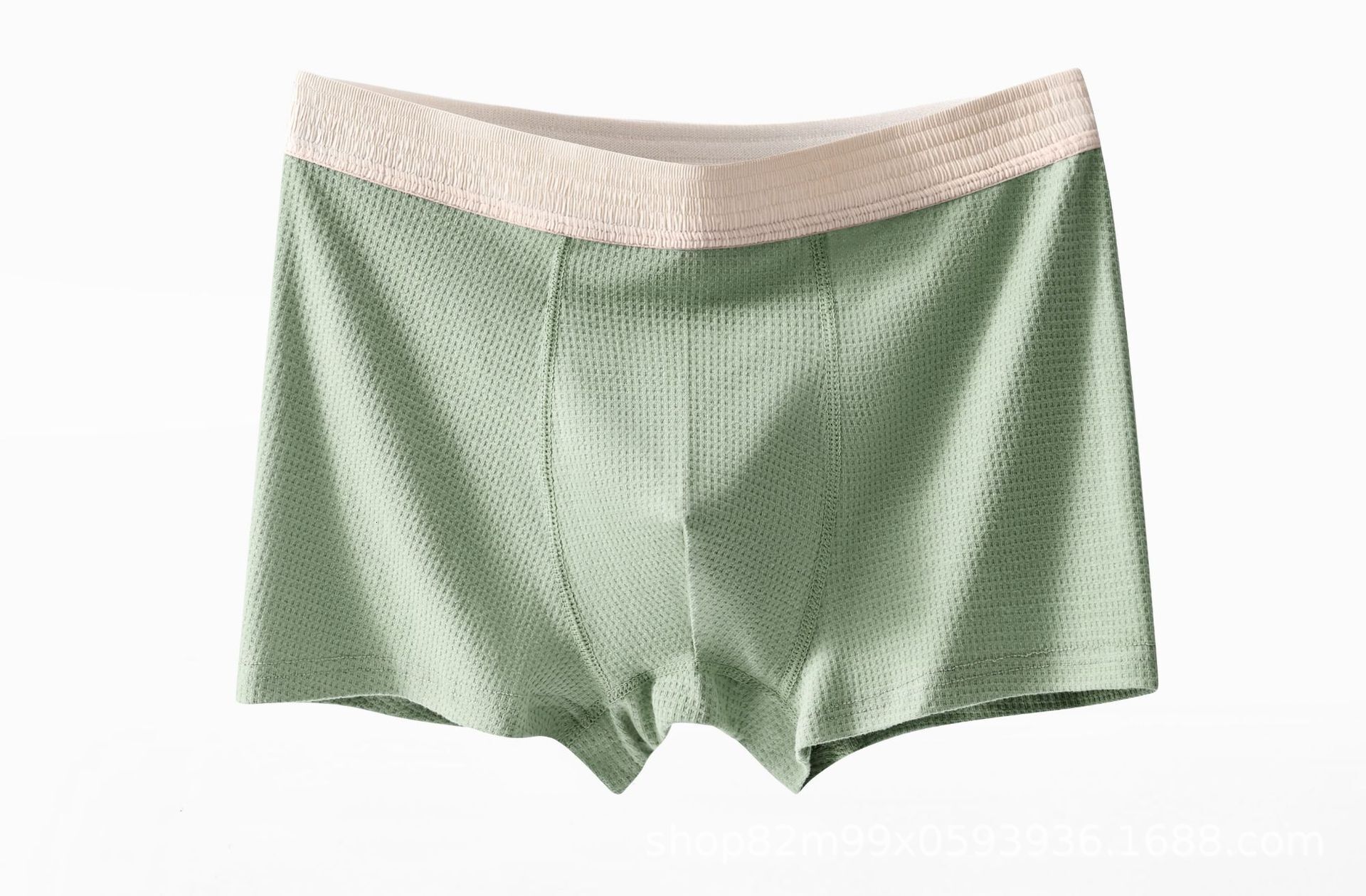 5 Pcs Pure Cotton Graphene Antibacterial Men's Boxer Shorts Breathable Boxer Briefs Men's Underpants