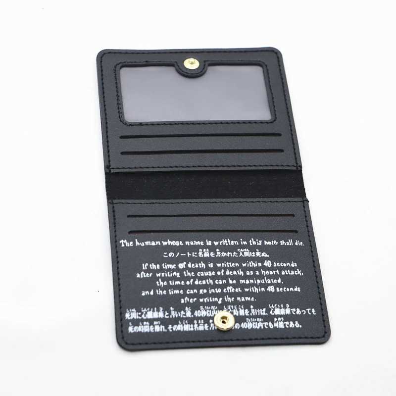 Death Note Anime PU Wallet Credit ID Card Holder Purse Money Case for Men Women Fashion BagW251017