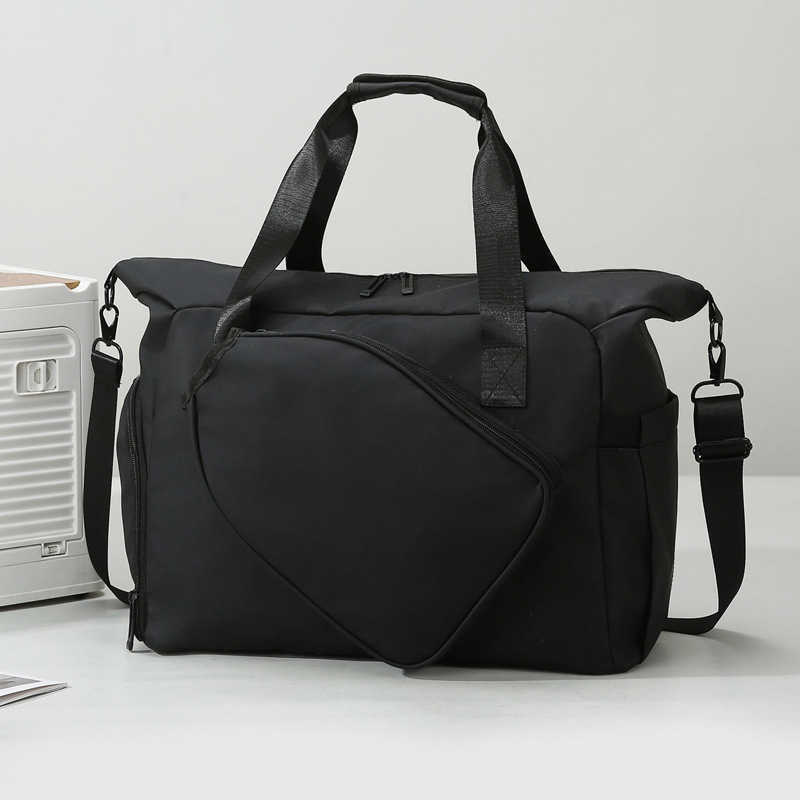 Tennis Bag with Independent Shoe Compartment, Sports Bag with Dry and Wet Separation, Handbag for Training, Crossbody Bag for Short Trips 250415