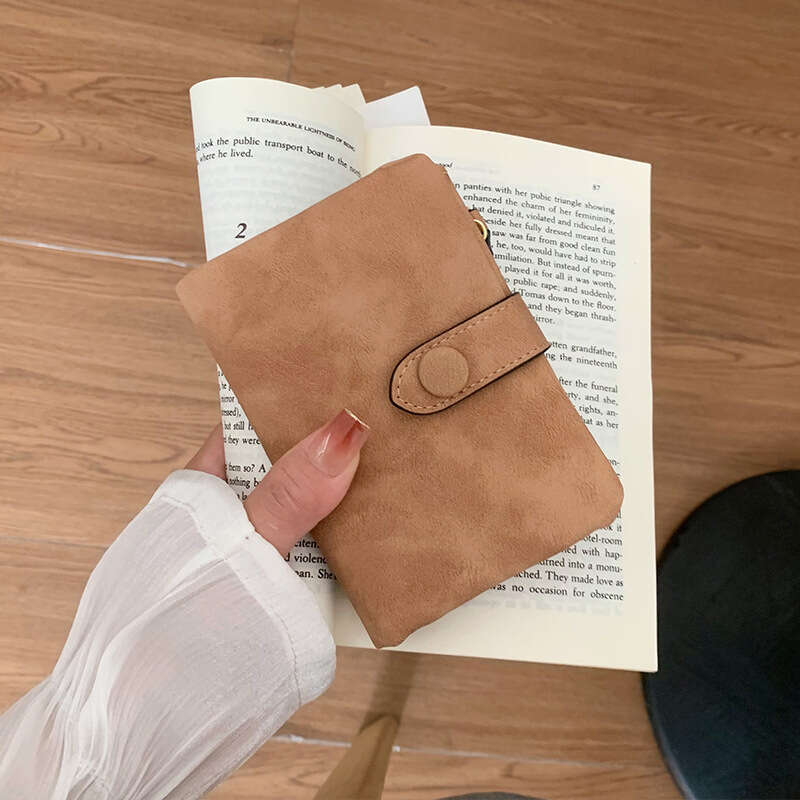 New Women's High-end Short Student Female Ins Style Wallet Handheld