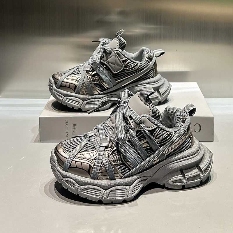 Kids Casual Sneakers for Boys Girls Nonslip Breathable Mesh Toddler Walking Shoes Strappy Versatile Chic Comfort Wear 46yearsT251017