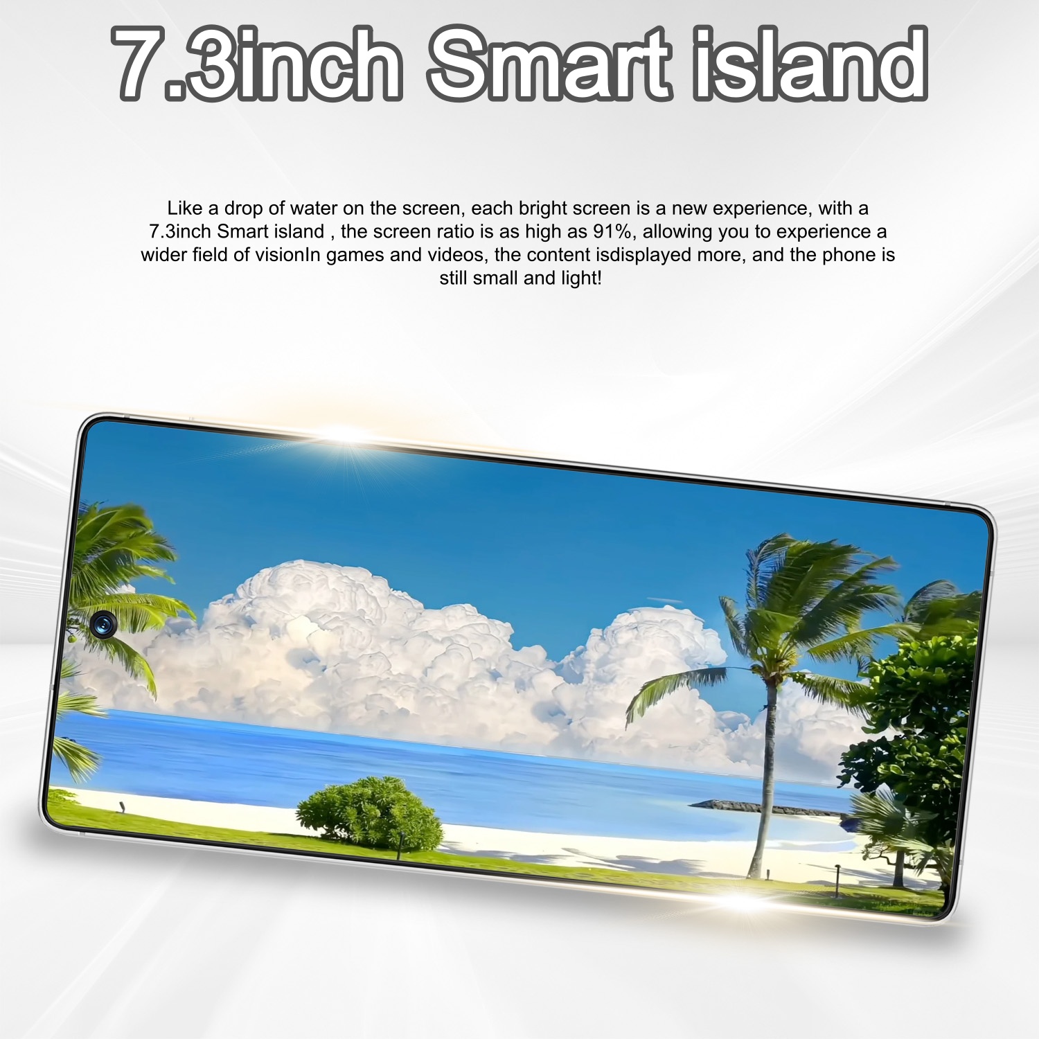 S26Ultra Global version Snapdragon 8 Elite 12 Core 7.3-inch Perforated Screen Resolution 1440*3200 5G Smartphone 72MP+108MP Battery 8000mAh Fast Charg