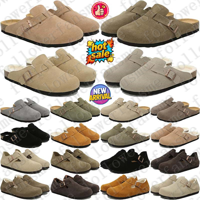 Designer sandals slides clogs heels slippers sliders fur clog shoes for furry mens shoe famous womens sandal sandles mules slipper men slide sandale Flip Flops