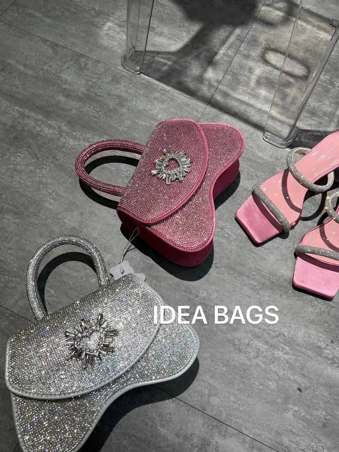 Fashion Bling Square Bag Glitter Shiny Rhinestones Diamond Evening Bag Womens Handbag Wedding Party Clutch Purse Messenger Bag Z251017