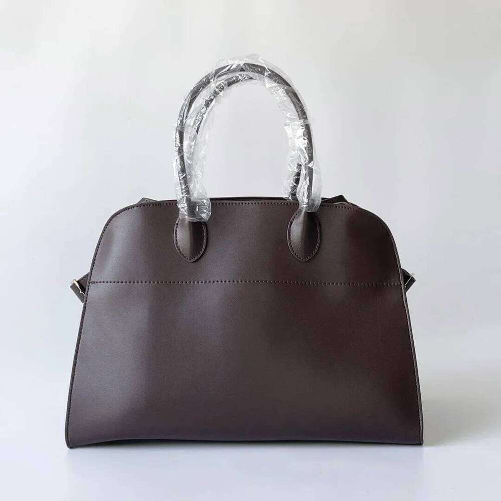 Margaux Series Faux Leather Tote Bag Celebrity Endorsed Matte Finish Vintage Style Large Fashionable Handbag Soft Internal Struc