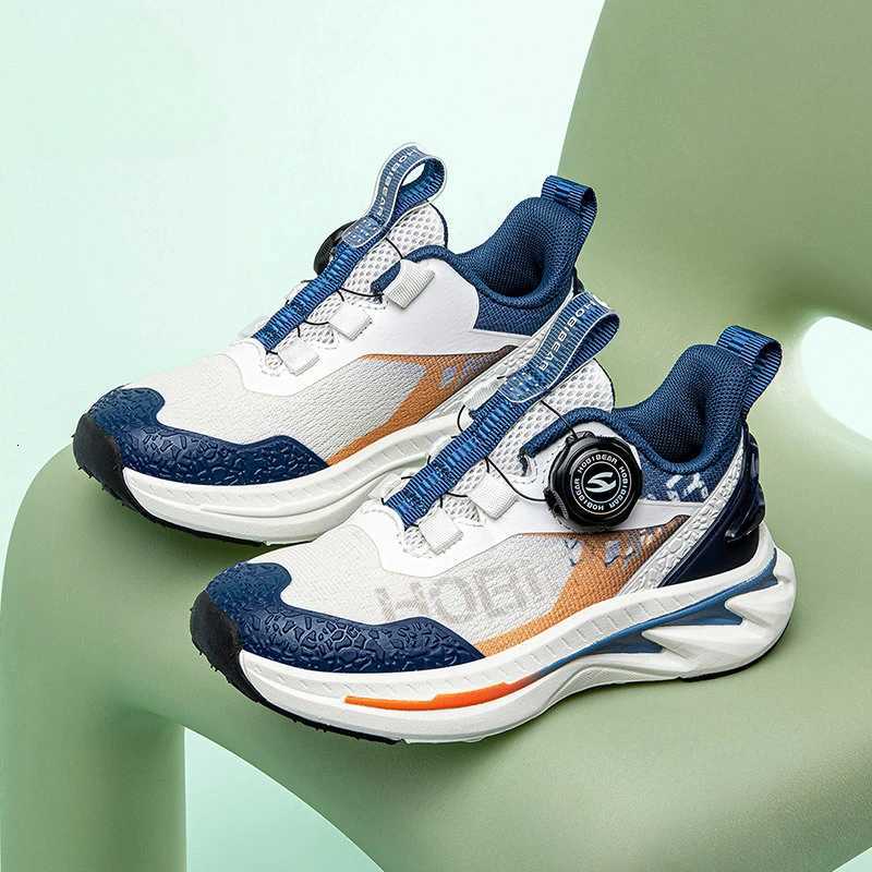 Fashion Brand Spring Boys And Girs Sports Shoes Mesh Breathable Student Casual Sneakers Shockabsorbing Childrens Running ShoesT251017