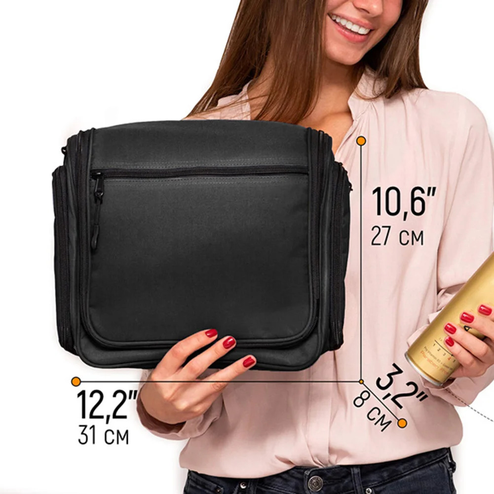 Travel Organizer Bag Hanging Makeup Bag Large Capacity Cosmetic Toiletry Bag Case organizadores251011
