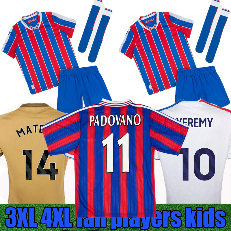 3XL 4XL 25 26 96 98 PaLaCeS HOME AWAY 3rd Soccer Jersey 2025 MATETA NKETIAH MUNOZ GUEHI KAMADA DEVENNY ESSE LACROIX HUGHES LERMA cRyStals Men kids Football Shirt