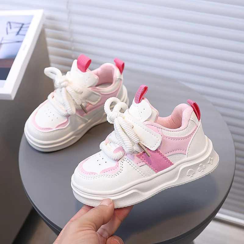 Childrens Sneakers Kids Fashion Design White Nonslip Casual Shoes Boys Girls Breathable Sneakers Toddlers Outdoor Shoes I01123T251017