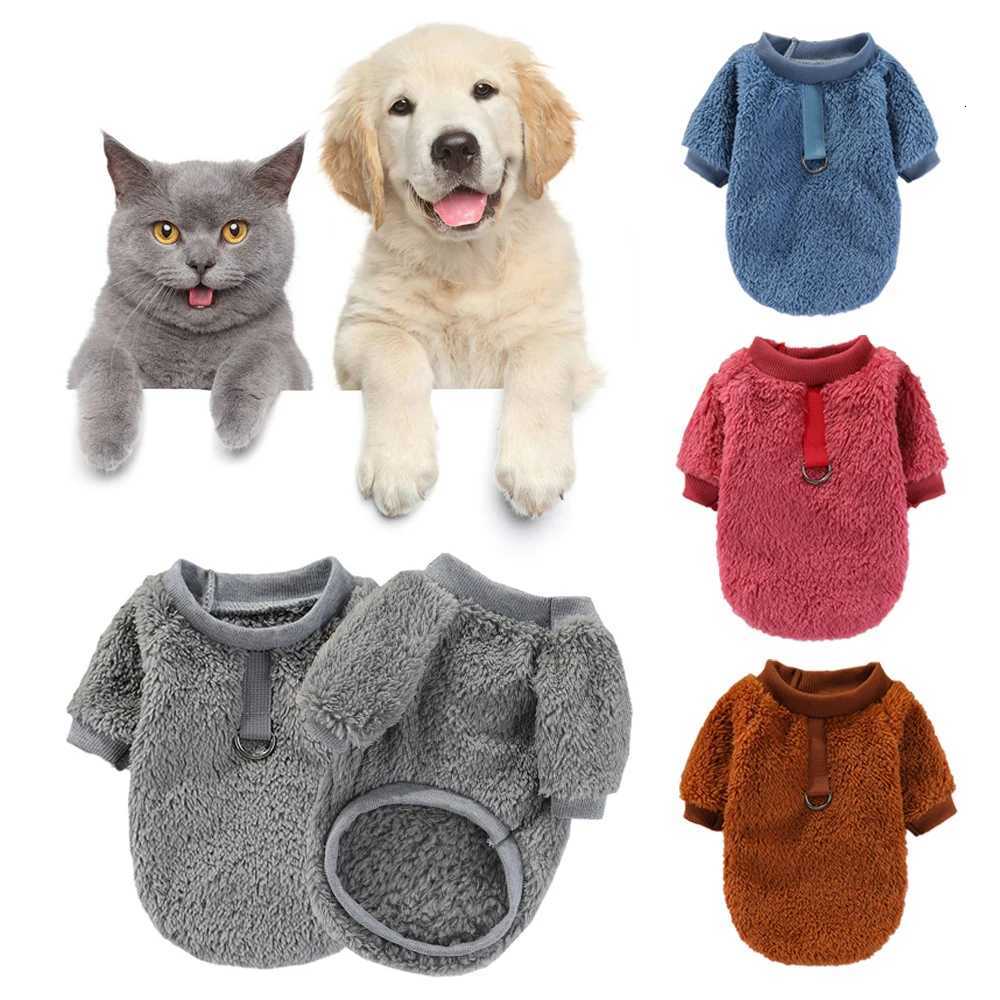 Winter Warm Dog Sweater For Small Dogs Plush Dog Clothes Soft Puppy Coat Jacket Dog Supplies Chihuahua Teddy Puppy ClothesW251017