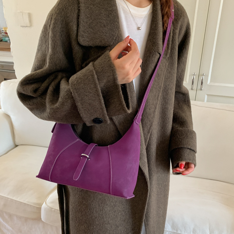 2025 Vintage Handbag Trend Underarm Bag Female Autumn And Winter New Fashion Shoulder Bag Commuting Crossbody Bag