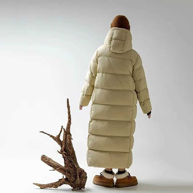 Fashion Warm Hooded Thickening Women Down Jacket 2025 New Winter Down Temperament Women Down Jacket Top H191 W251016