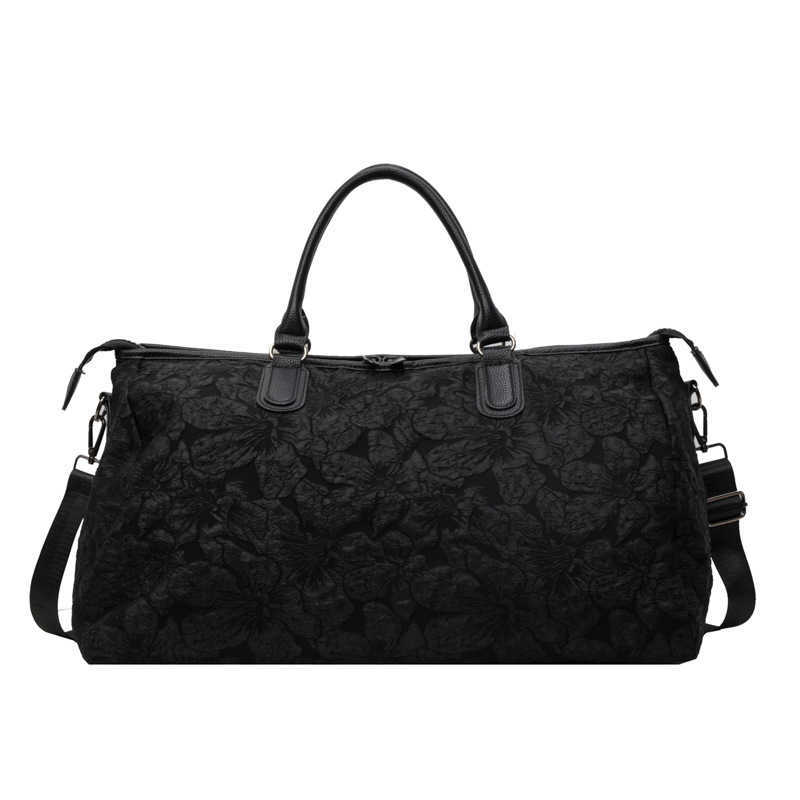 Short Trip Travel Bag Large Capacity Women's Handheld Storage Bag Business Trip Travel Luggage Bag Korean Style Crossbody Sports Fitness Bag