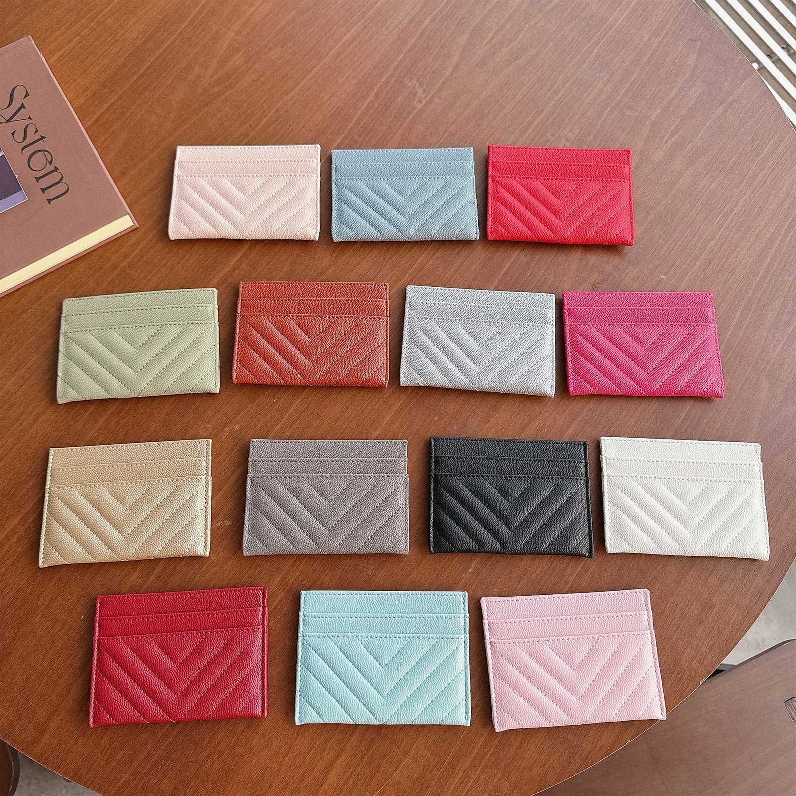 ID Card Holder Candy Color Bank Credit Card Box Multi Slot Slim Card Case Wallet Women Men Business Card CoverW251017