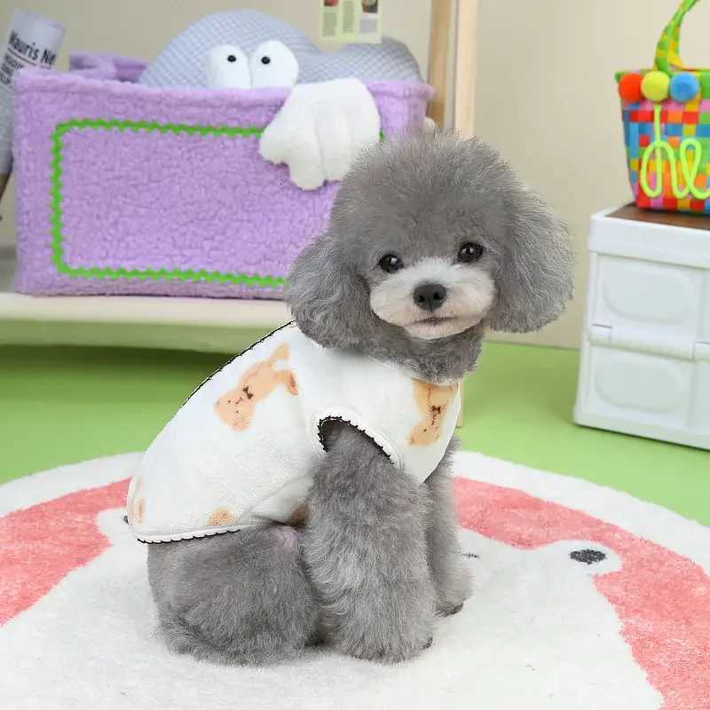 Pet Plush Jumpsuit Autumn Winter Dog Clothes for Small Dog Clothes Warm Velvet Sweet Kitten Puppy Cute Pullover ChihuahuaW251017