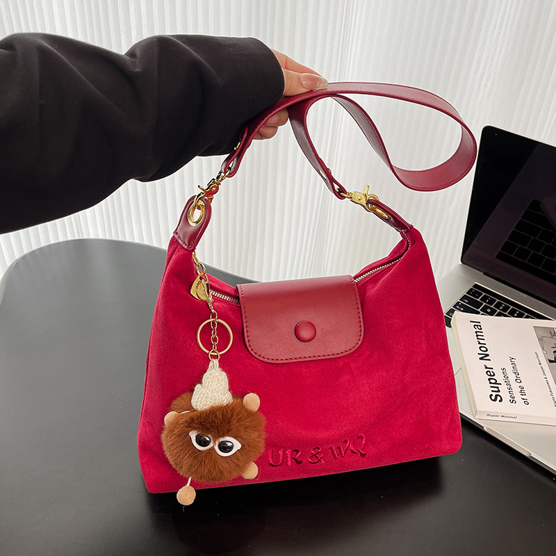 Fashion ladies' compact phone bag with large capacity function 2025 new high-end student versatile casual simple niche shopping commuting shoulde