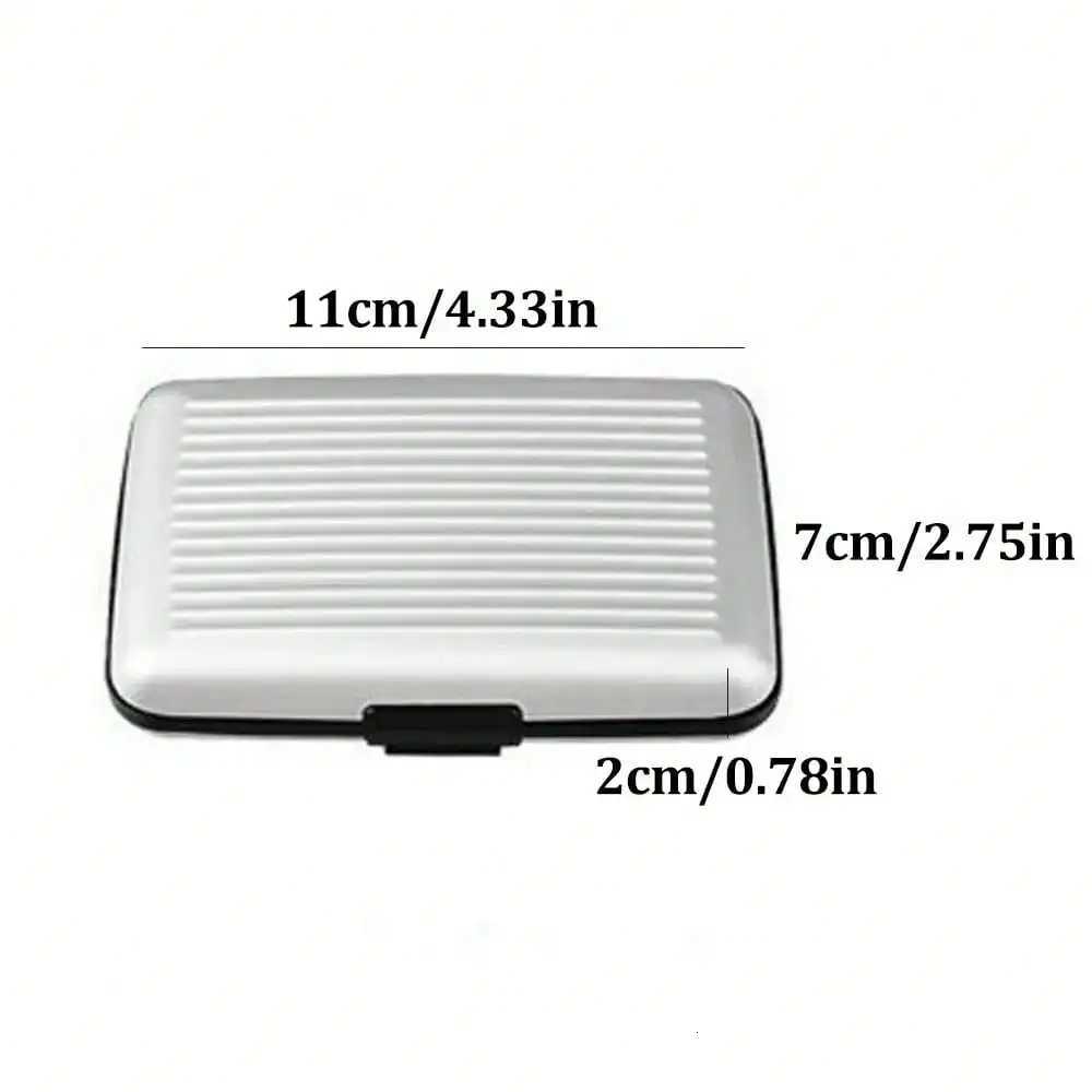 RFID Wallet and Business ID Credit Card Case Women Men Business Card Holder Protector Wallet Card Holder Package BoxW251017