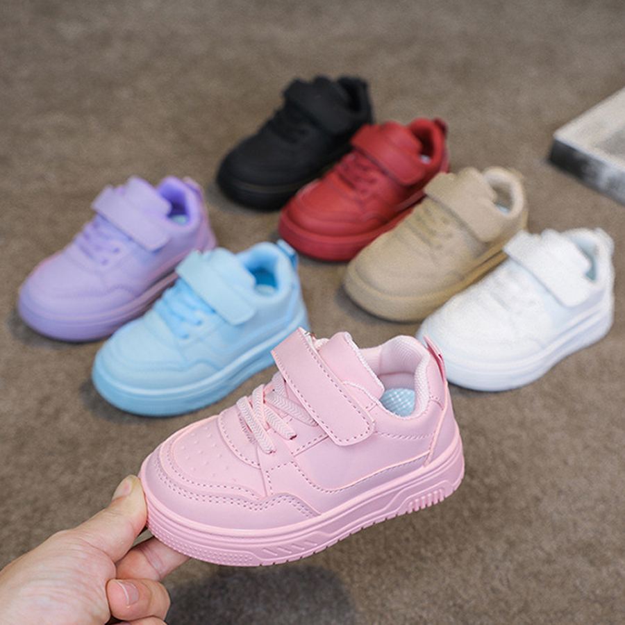 Girls Shoes for Toddler Boys Tennis Sneakers Kids Running Shoes Cutefeet Children Sport Trainers White Black Shoes Size US5C-US13C K01084