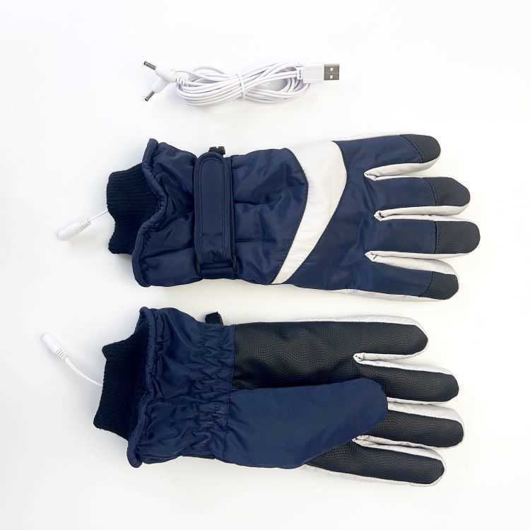 Heated Ski Gloves Usb Electric Heating Winter Outdoor Warm Touchscreen Waterproof Thickened Antislip Palm Direct H251017