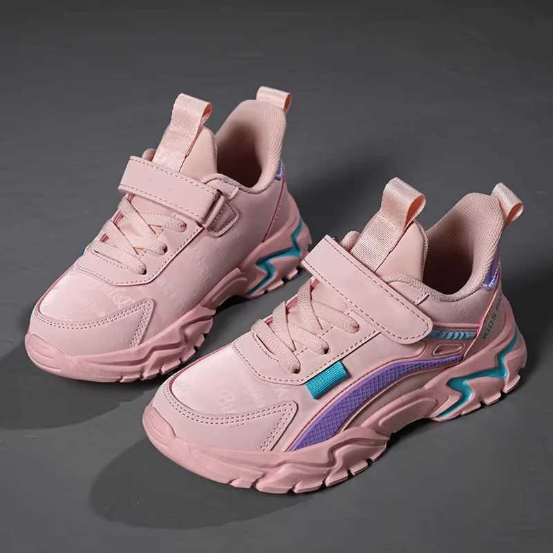 Trendy Kids Casual Shoes Girls Tennis Nonslip Student Children Outdoor Sport Running Sneaker Comfort Walking FootwearT251017