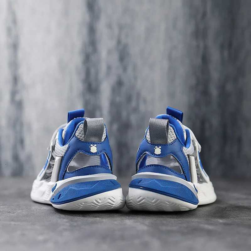 2025 Fashion Blue Running Shoes For Kids Outdoor Light Child Sneakers Comfy Soft Sports Shoes for Boys Trainers zapatillas nioT251017