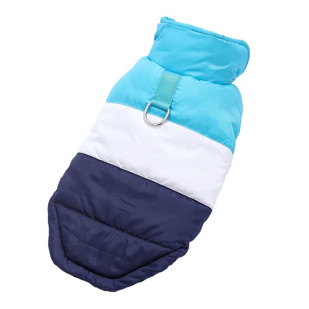 Warm Pet Coat With DRing Windproof Puppy Jacket for Small Medium Dogs For Winter Waterproof Dog Coat Bulldog Yorkshire ParkaW251017